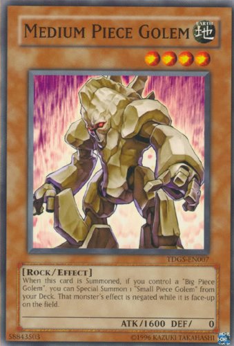 Yu-Gi-Oh! - Medium Piece Golem (TDGS-EN007) - The Duelist Genesis - Unlimited Edition - Common