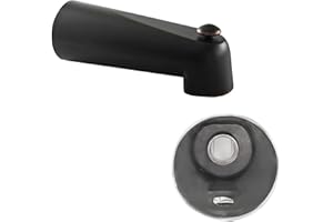 SENTO BETTER HOME BETTER LIFE SENTO Oil Bronze Universal Bathroom Tub Spout with Diverter, Durable Heavy Duty Metal Bathtub Faucet with Shower Diverter - 7 Inches 1/2" IPS Inside Thread, Oil-Rubbed Bronze