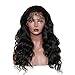 Perstar Human Hair Wigs Body Wave Lace Front Wigs Pre Plucked with Baby Hair 13x4 Lace Frontal Human Hair Wigs for Women Unprocessed Brazilian Virgin Hair Body Wave Lace Frontal Wigs 18
