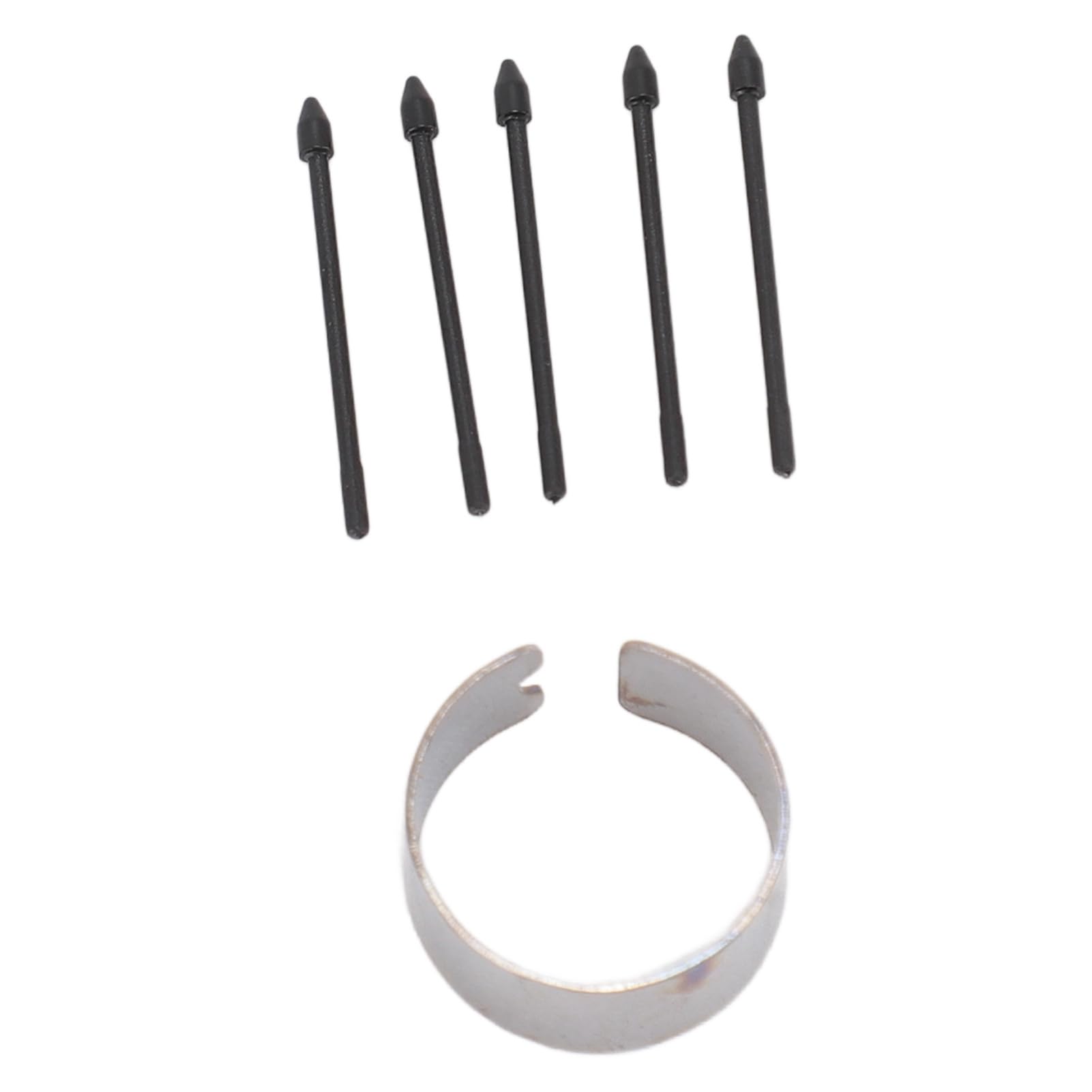 EMR Digital Pen Tips, 10 Pieces EMR Digital Pen Tips,Nibs for Remarkable,MR Digital Pen Tips ABS Touch Screen Pen Nibs Replacement for Remarkable 1 2 for King Write MR05 (Black)