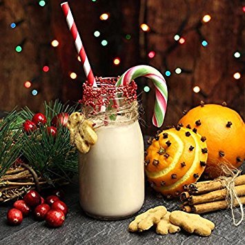 bar@drinkstuff Mini Milk Bottles 7oz / 200ml - Set of 4 - Vintage Glass Bottles for Serving Cocktails, Milkshakes and More