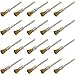 PHYHOO Brass Cleaning Brushes Kit for Rotary Tools Polishing Grinding Accessory Set 2.35 mm Mandrel Pack of 20 Pieces