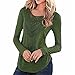 Women Blouse,Haoricu Fall New Fashion Women Loose Long Sleeve Hollow Crochet T-Shirt Tops Blouse Casual