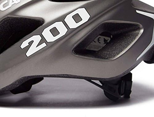 StickerLoaf Brand Cycling Helmet Decal 200 DOUBLE Century Road Race Bicycle Down Tube Frame Fork Cycle Bike Road Trail MTB Mountain Racing Race bikepacking randoneur endurance