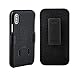 Minisuit Clipster Kickstand Holster Case + Belt Clip for iPhone X