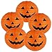 Just Artifacts 16-Inch Orange Halloween Pumpkin Paper Jack-O'-Lantern/Lamp 16-Inch Diameter (Set of 5, 16inch, Orange Paper Jack-O'-Lantern) - Just Artifacts Brand