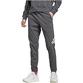 adidas Men’s Essentials Logo Tapered Badge Sweatpants