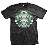 ENDO Apparel Guns and Coffee Operator Men’s T-Shirt X-Large Heather Black, Online Clothing Store