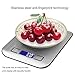 Prefer Green Digital Kitchen Scale Multifunction Food Scale, Stainless Steel, Silver, 11lb/5kg (Batteries Included)