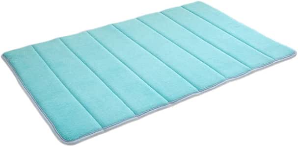 WANGDEFA - Alfombrilla de baño de Terciopelo Coral, Espuma