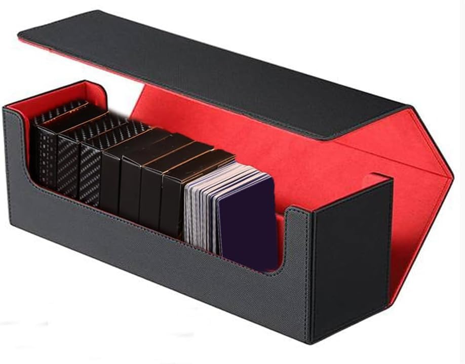 Caoruiy Card Storage,Trading Cards Holding Box for 300+ Cards for Cards Baseball Cards Trading Cards