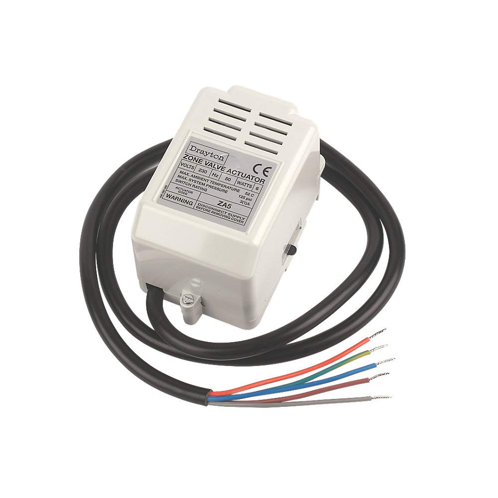 Drayton ZA5 Actuator 5 Wire Zone Valve Actuator 27650 *New*
