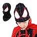 Movie Black Spider Cosplay Mask Man Lycra Elastic Soft Breathable Full Head Hood Costume Accessory Props Party Halloween Adult Kids