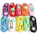 Aetherie Bundle Color Headphone Headsets Packs with Microphone + Remote for Mobile Device (3.5MM) - 10 Colors Packs