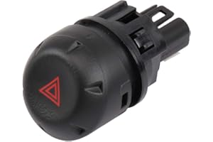 GM PARTS ACDelco General Motors 15174891 Ebony Hazard Warning Switch