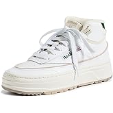 Reebok Court Advance Unisex Adult Sneaker, White/Chalk/Dark Green, 10