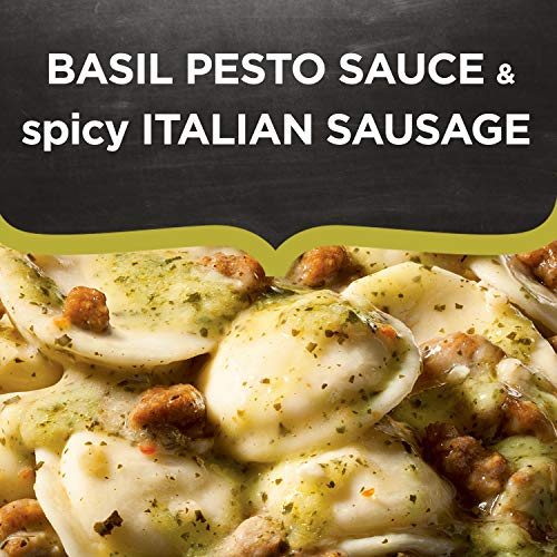 Devour Pesto Ravioli with Spicy Italian Sausage Frozen Meal (12 oz Box)