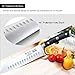 Chef Knife, Santoku Knife,SHANZU Santoku Chef Knife 7 Inch High Carbon German Steel Chef Kitchen Knife with Gift Box