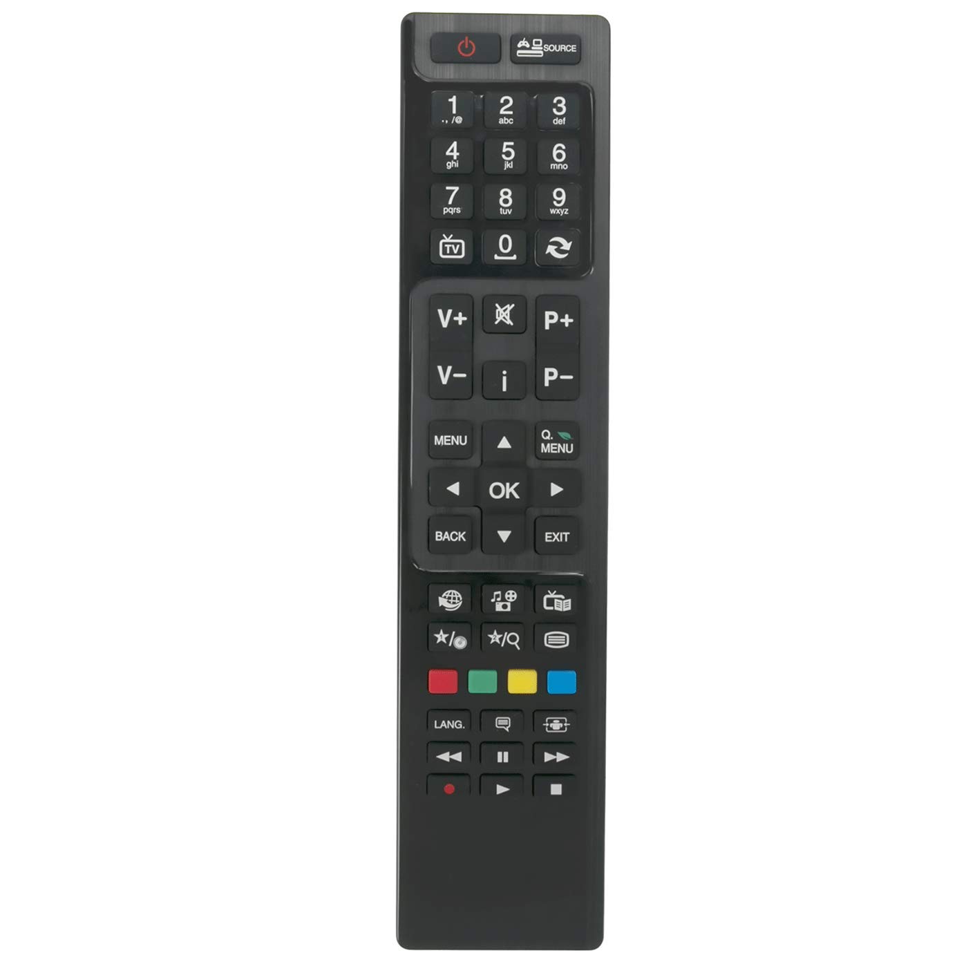 VINABTY RC4846 Remote Control For SHARP LCD TVs LC-32LD145E 32LED900B LC-32LD145K LC-39LD145E LC-39LD145K LC-32LD145V LC-39LD145V LC-50LE756EN LC-50LE760E LC-39LE350V
