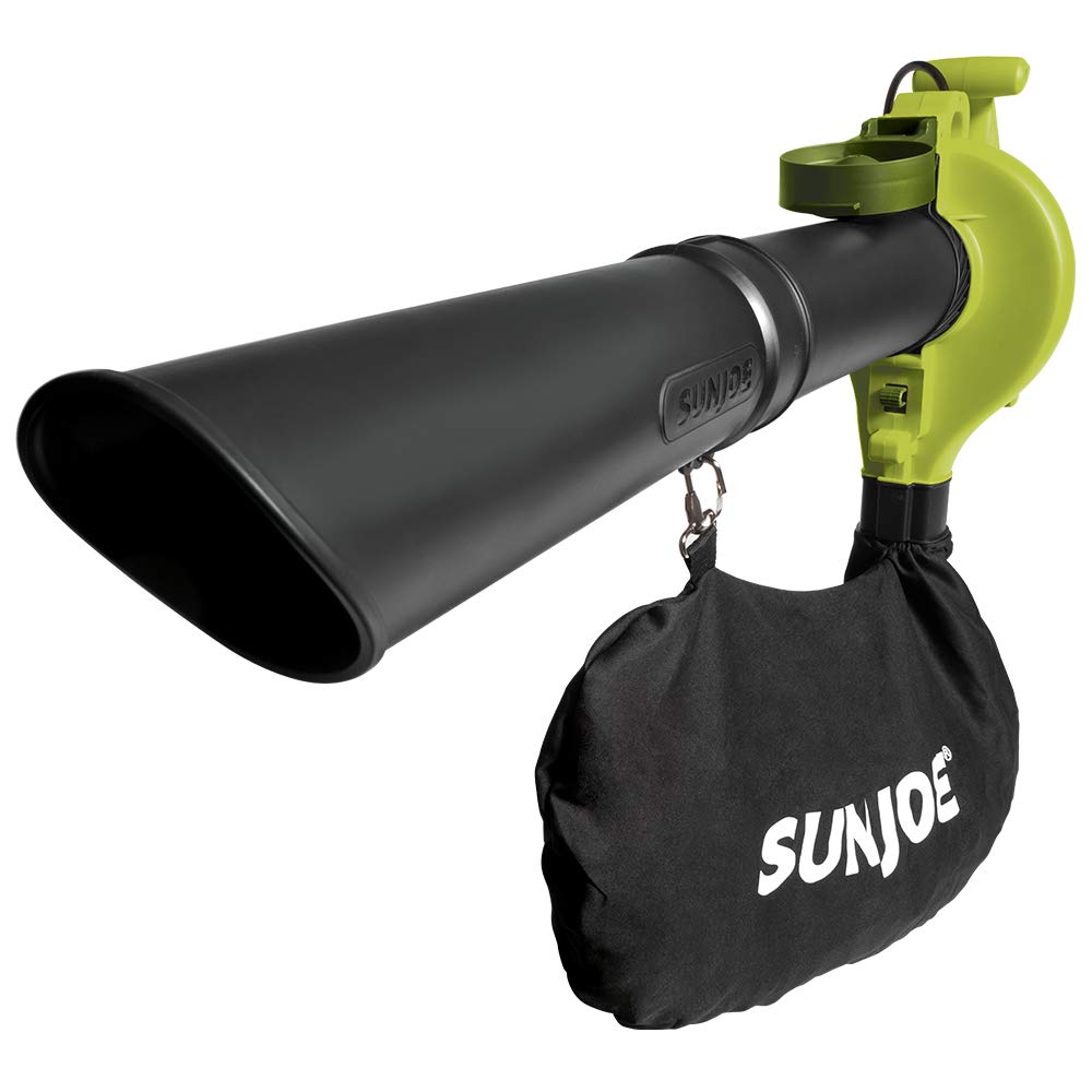 Sun Joe 13Amp Electric Handheld Leaf Blower, Vacuum Mulcher 240 MPH