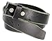 Genuine One Piece Full Grain Vintage Buffalo Leather Belt Strap