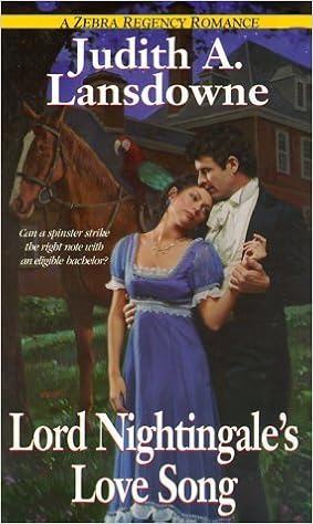 Lord Nightingale S Love Song Zebra Regency Romance By Judith A Lansdowne 00 09 01 Amazon Com Books