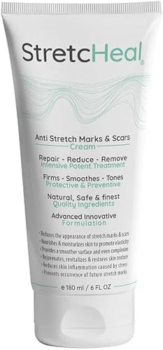 STRETCH HEAL Cream, Nourishes and Moisturizes skin, Provides Smoother surface, Restore skin texture. Size 180 ml price in Saudi Arabia | Amazon Saudi Arabia | supermarket kanbkam