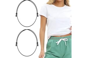 2pcs Crop Bands, Crop Tuck Tool For Sweater And Shirt, Belly Leaking Crop Tuck Band, The Elastic Band To Change The Style Of 