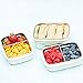 Innobaby Keepin' Fresh Stainless Steel Divided Bento Snack Box with Lid for Kids and Toddlers BPA Free, 11 oz., Green