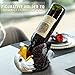 ARAIDECOR Playful Eagle Wine Rack Wine Holder Sculpture Home Decor or Restaurant Setting Statue