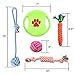 Ankosen Puppy Rope Chew Toys 5 Pack, Variety Dog Toys For Medium to Small Doggie
