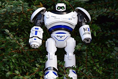 RC ROBOT DEFENDERS FIRES MISSLE SHOOTS WALKS SLIDES DANCES RADIO REMOTE CONTROL