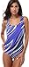CharmLeaks Women's High Neck One Piece Backless One Piece Swimsuit One Piece Swimsuit for Women M