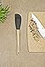 Epicurean Silicone Series Utensils, 3-piece Spatula Set, Natural with Black