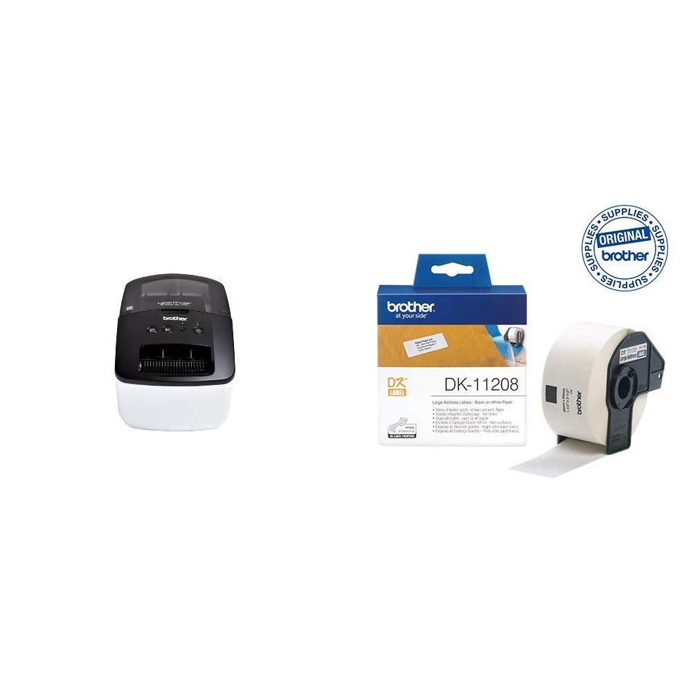 Brother QL700 Label Printer with DK11208 Label Roll Amazon.co.uk Office Products