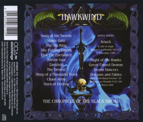 RÃ©sultat de recherche d'images pour "hawkwind the chronicle of the black sword"