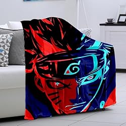 kzeuhsn 60"x50" Anime Character Throw Blanket for