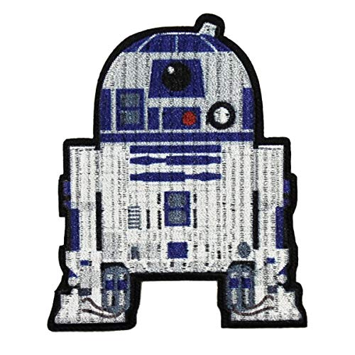 Star wars the phantom menace r2d2 emoji logo iron on pa…
