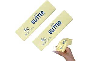Slow Rebound Cute Butter Squeeze Stress Balls, 2026 New Squeeze Ball Realistic Butter Stick Soft Squeeze Toys, Upgrade Stress