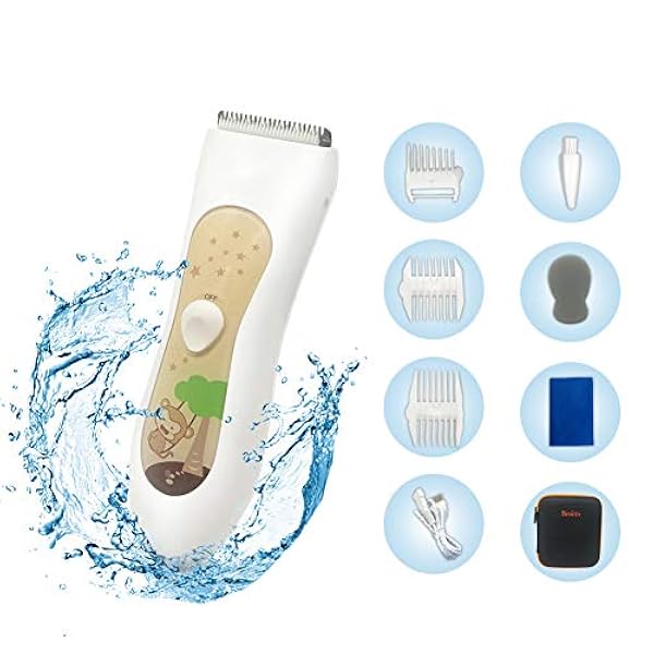 Yqz Tondeuse A Cheveux A Lame En Ceramique Pour Bebe Tondeuse A Cheveux Pour Bebe Etanche