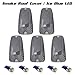 Partsam Roof Running Light Cab Marker Smoke Cover +168 Ice Blue LED Bulb For 1988-2002 GMC C1500 C2500 C3500 K1500 K2500 K3500