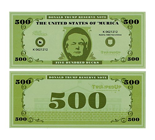 Fairly Odd Novelties Fon-10269 Trump Fake Money