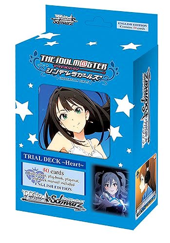 Weiss Schwarz HEART Idolmaster Cinderella Girls English Trial Deck - 50 cards