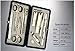 World No. 1. Three Seven (777) Travel Manicure Grooming Kit Nail Clipper Set (10 PCs, TS-2100BG), MADE IN KOREA, SINCE 1975.