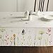 Maison d' Hermine Table Cloth Rectangle Table 100% Cotton 60 x 108 Inches Tablecloth Reusable Decorative for Dining Room, Farmhouse, Home, Party, Festive & Wedding Spring Summer - Botanical Fresh