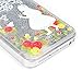 iPhone SE Case, iPhone 5 Case, iPhone 5s Case - Mavis's Diary 3D Bling Flowing Liquid Design Flowers Girl Pattern Clear Case Hard PC Cover - Rose Girl with Silver Liquid and Silver Stars