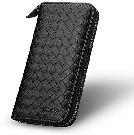 Imichael Women Genuine Leather Wallets Ladies Wallet Safe Wallet for iphone 6/6s/7 Galaxy S7