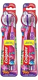 Colgate Kids Toothbrush, Trolls, Extra Soft with Suction Cups - 4Count