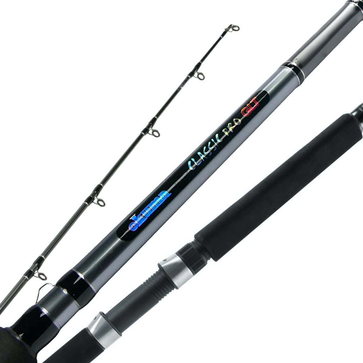 Photo 1 of Okuma Classic Pro GLT Precision Trolling Rod (10 - 20 Lbs, 8-Feet 6-Inch, Medium),Black