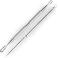 [2 Pcs] Pimple Extractor Tool 2025 Latest - Comedone Extractor, Pimple Popper, Blackhead Remover for Face, Zit Popper, Pimple Needle for Acne Removal